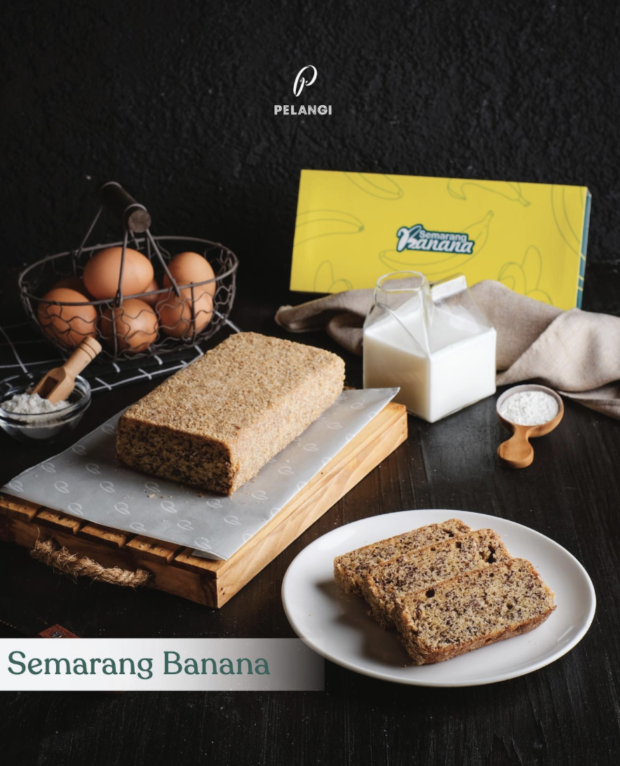 Banana Semarang Chiffon Cake